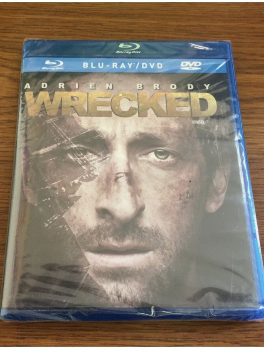 NEW SEALED Wrecked (Blu-ray/DVD) Adrien Brody